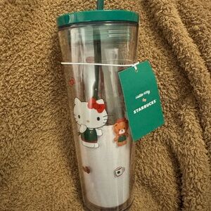 Starbucks Holiday Hello Kitty Cold Cup Tumbler